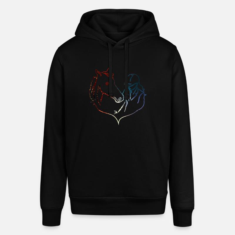 CHEVAL CHEVAL CHEVAL CAVALIÈRE - Sweat à capuche SOUNDER Stanley/Stella Unisexe - noir