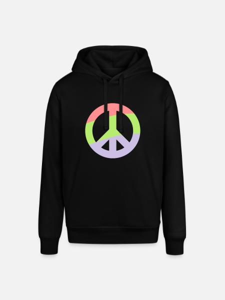 Peace - Stanley/Stella SOUNDER Unisex Hoodie - black