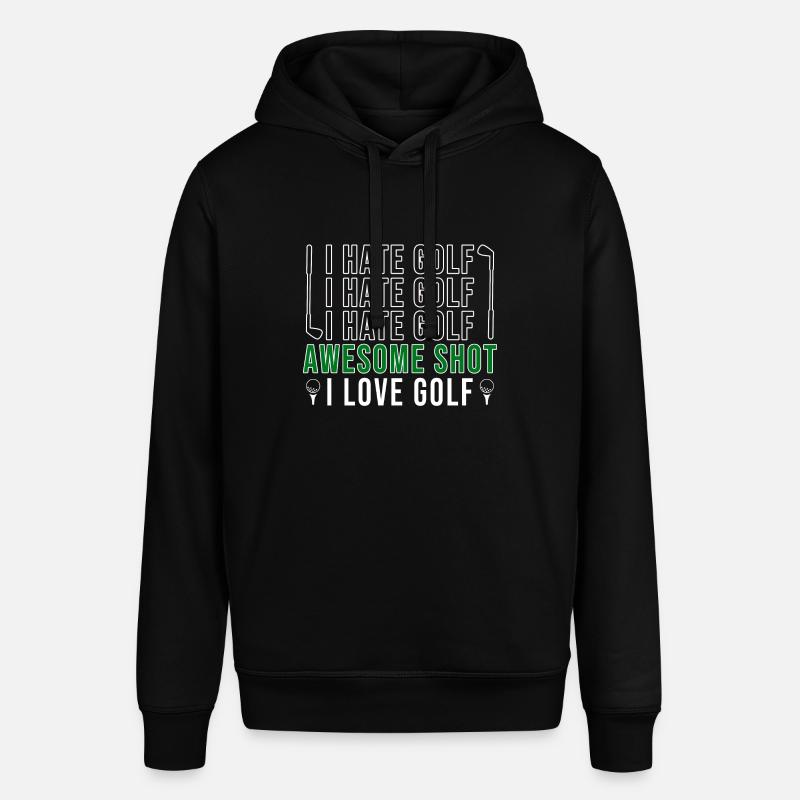 Golf Golfeurs Golfeurs - Sweat à capuche SOUNDER Stanley/Stella Unisexe - noir