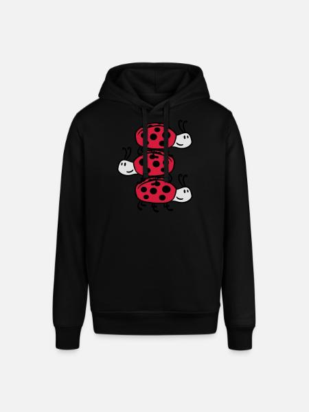 Marienkäfer Turm - Stanley/Stella Unisex Hoodie SOUNDER - Schwarz