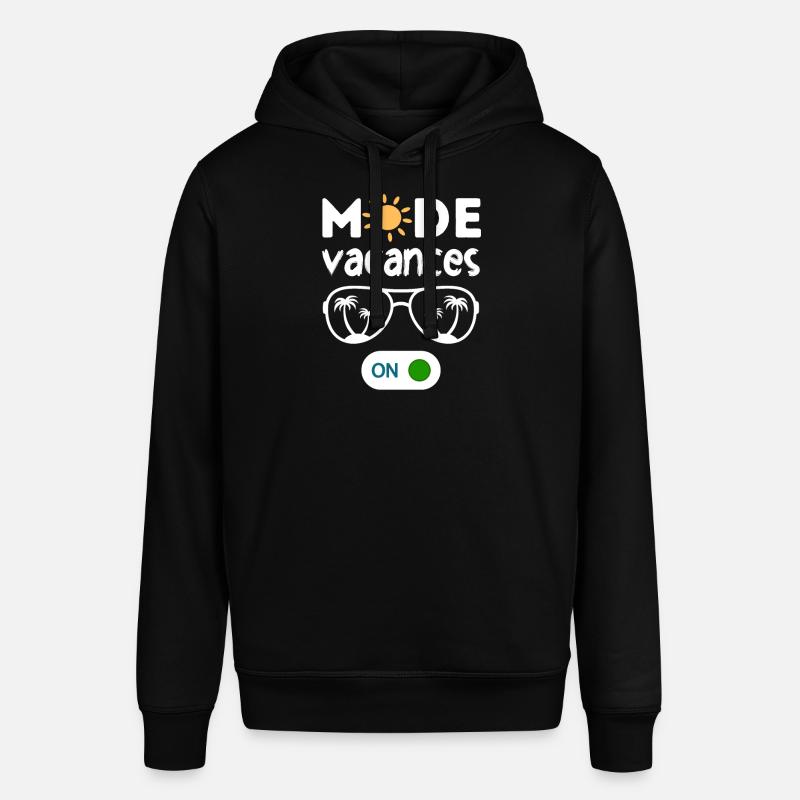 Mode vacances activé - Sweat à capuche SOUNDER Stanley/Stella Unisexe - noir