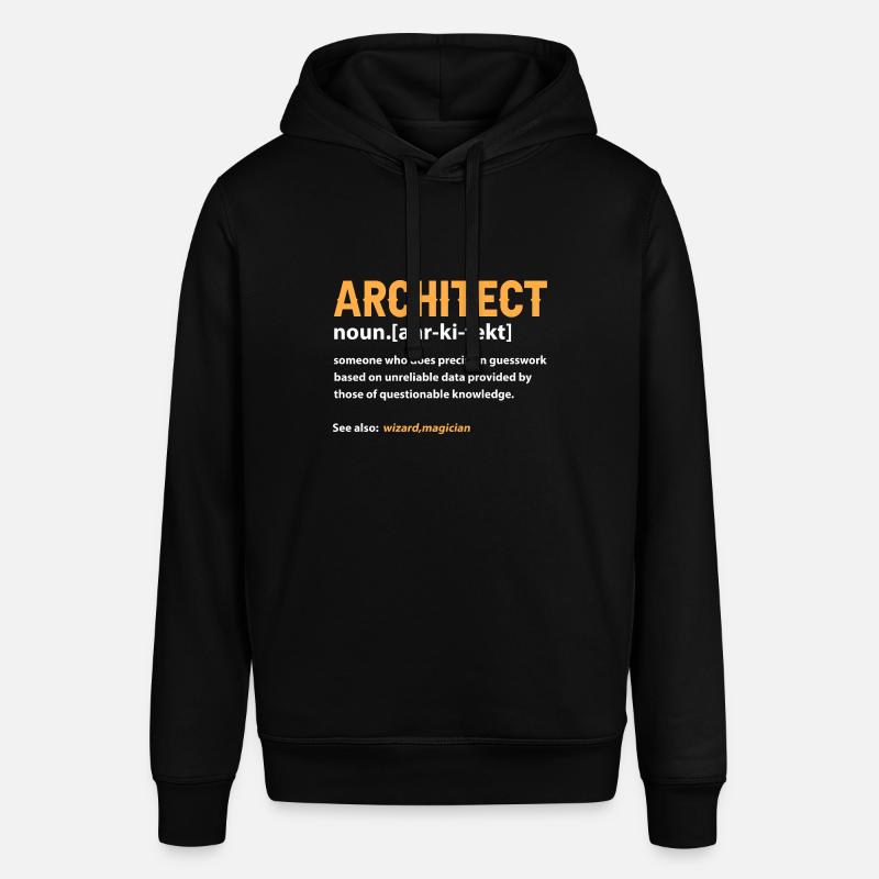 Architecte - Sweat à capuche SOUNDER Stanley/Stella Unisexe - noir