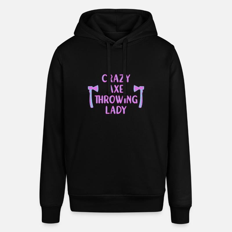 Axe throw axe throwing - Stanley/Stella SOUNDER Unisex Hoodie - black
