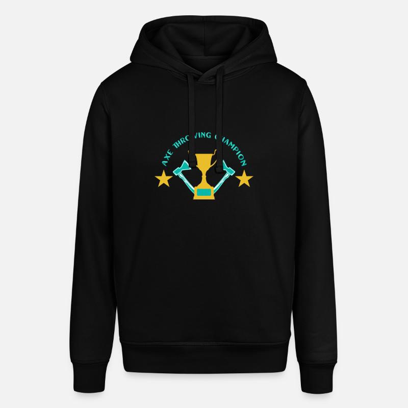 Axe throw axe throwing - Stanley/Stella SOUNDER Unisex Hoodie - black