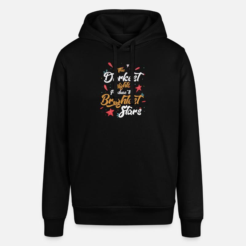 Hellste Sterne Geschenk - Stanley/Stella Unisex Hoodie SOUNDER - Schwarz