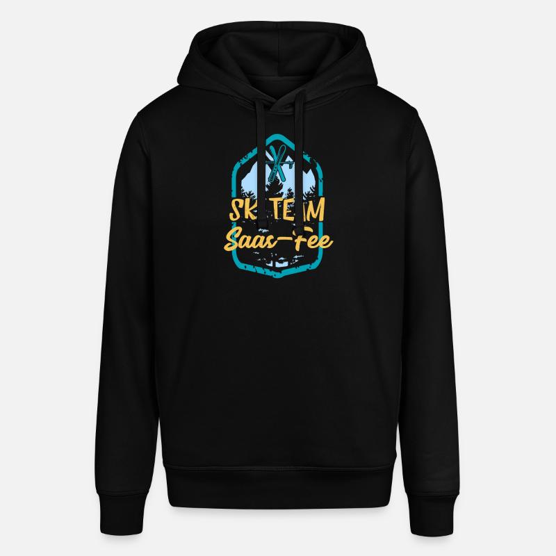 Skiteam Saas-Fee Ski Team Cadeau - Sweat à capuche SOUNDER Stanley/Stella Unisexe - noir