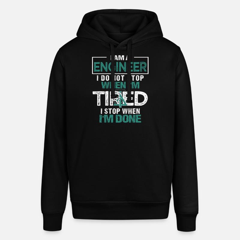 Ingenieur oder Ingenieurin - Stanley/Stella Unisex Hoodie SOUNDER - Schwarz