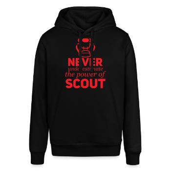 Pfadfinder, Scout, Wölfling, Rover, Geschenk - Stanley/Stella Unisex Hoodie SOUNDER - Schwarz - Vorne - Alina (178cm) & Michal (187cm)