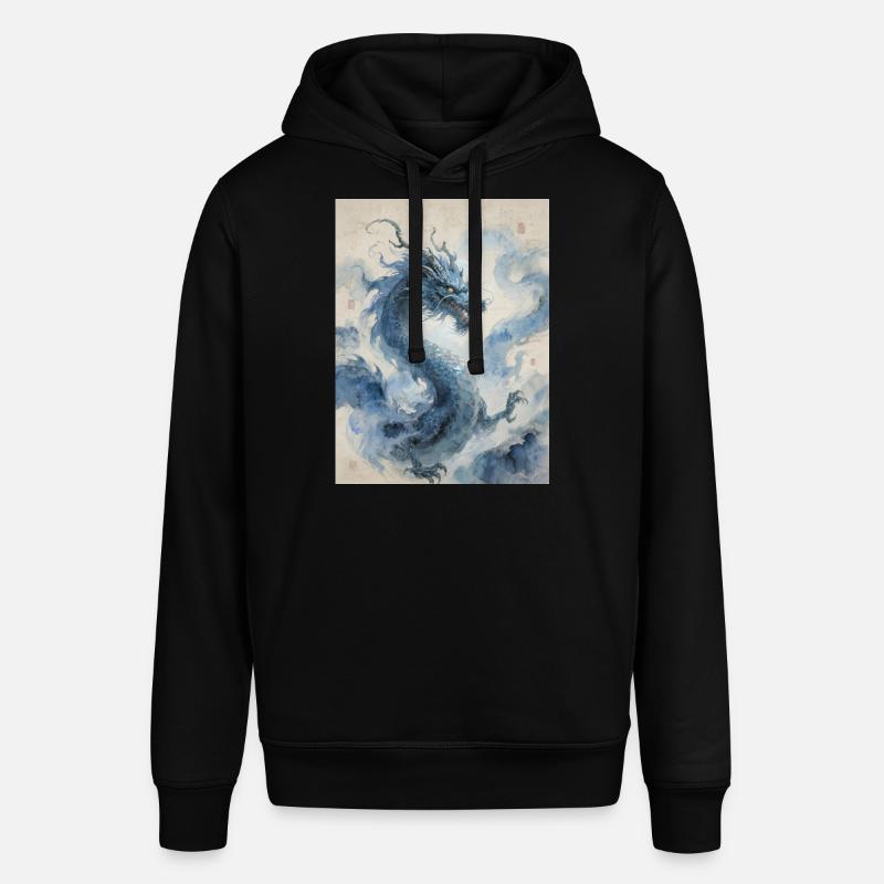 L'Apothéose Céleste : Dragon Bleu – Infinité - Sweat à capuche SOUNDER Stanley/Stella Unisexe - noir