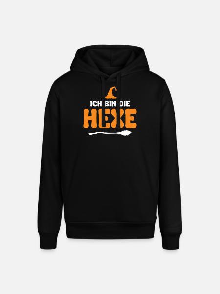 Halloween German Text Witch - Stanley/Stella Unisex Hoodie SOUNDER - Schwarz