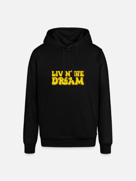 Vivre le rêve - Sweat à capuche SOUNDER Stanley/Stella Unisexe - noir