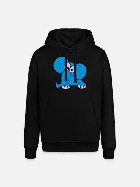 elefant - Stanley/Stella Unisex Hoodie SOUNDER - Schwarz
