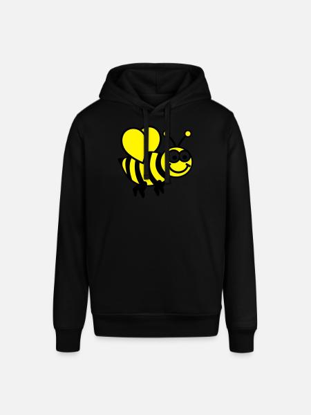 Bee - Stanley/Stella SOUNDER Unisex Hoodie - black