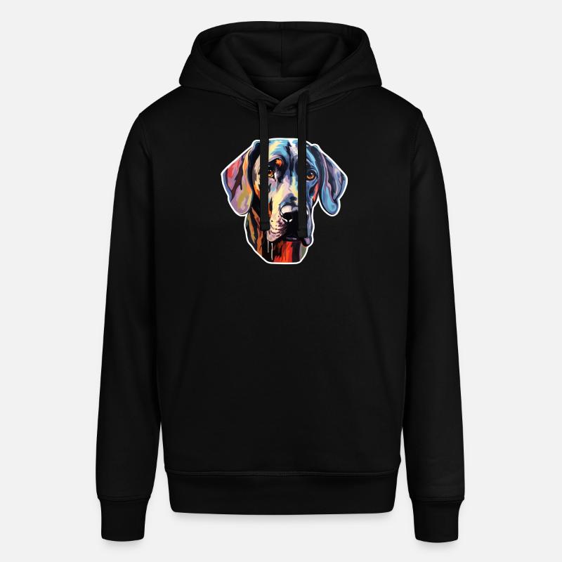 Danois Great Dane psychédélique - Sweat à capuche SOUNDER Stanley/Stella Unisexe - noir