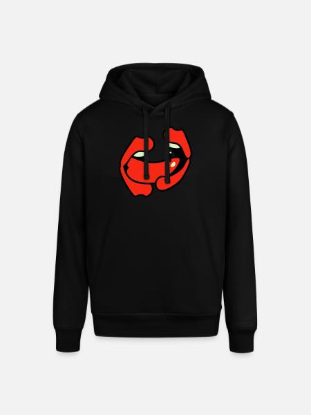 Zungenkuss (3c) - Stanley/Stella Unisex Hoodie SOUNDER - Schwarz