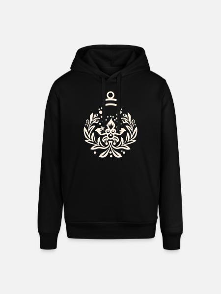 Weihnachtskugel Ornament - Stanley/Stella Unisex Hoodie SOUNDER - Schwarz