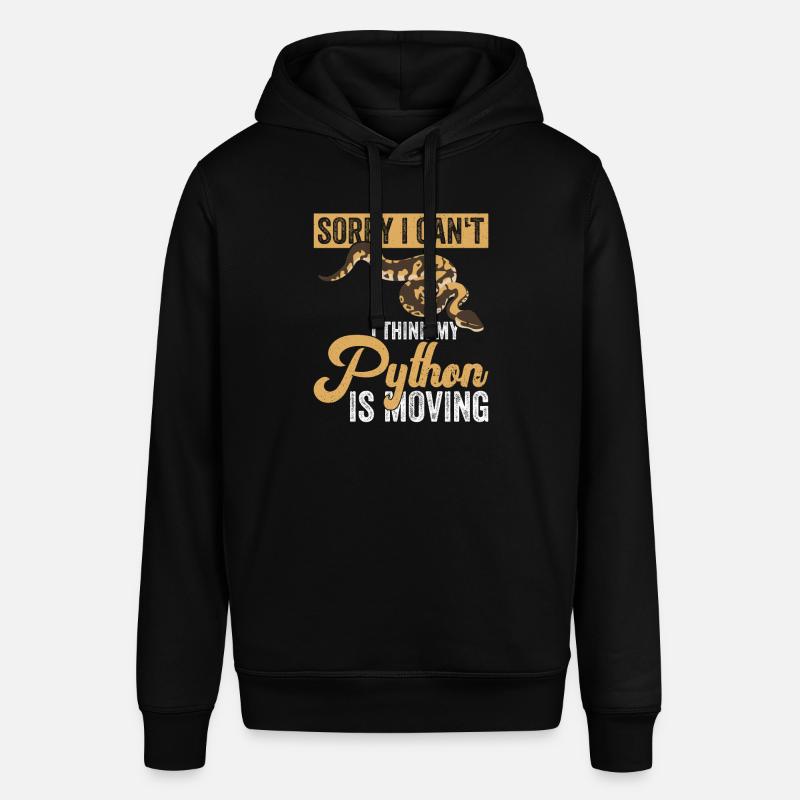 Königspython Banane Königspython - Stanley/Stella Unisex Hoodie SOUNDER - Schwarz