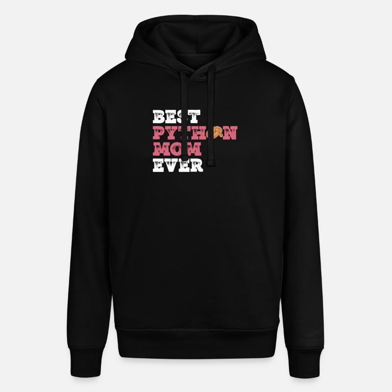 Königspython Mutter Banane Königspython Mama - Stanley/Stella Unisex Hoodie SOUNDER - Schwarz