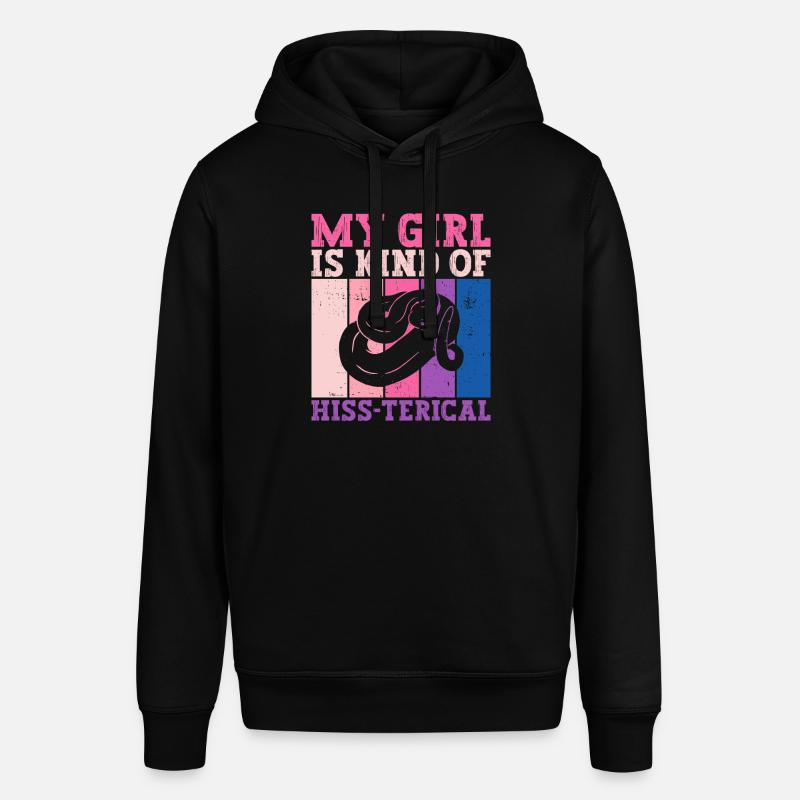 Königspython Schlange Bananenkugel Python - Stanley/Stella Unisex Hoodie SOUNDER - Schwarz