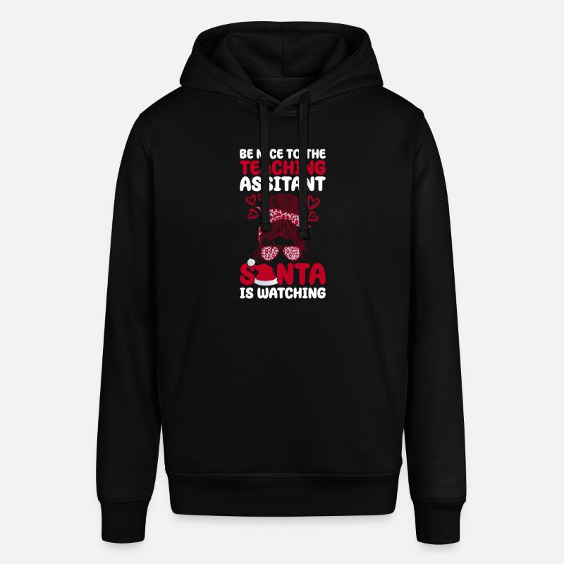 Lehrassistent Weihnachten Der Weihnachtsmann - Sweat à capuche SOUNDER Stanley/Stella Unisexe - noir