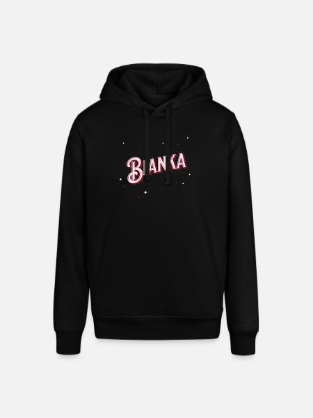 Bianka name personalized - Stanley/Stella SOUNDER Unisex Hoodie - black