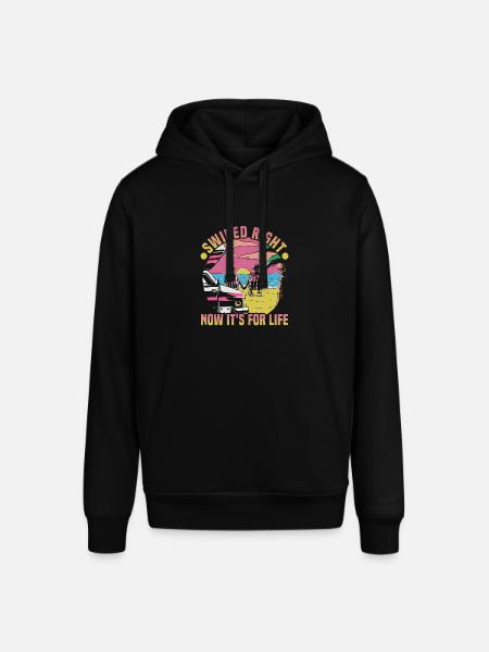 Valentine's Day Gifts Lovers and Couples Designs - Stanley/Stella SOUNDER Unisex Hoodie - black