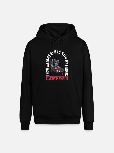 Flipper-arcade-spieldesign Für Flipperspieler - Stanley/Stella SOUNDER Unisex Hoodie - black