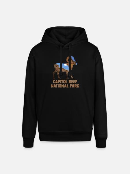 USA America National Park - Stanley/Stella SOUNDER Unisex Hoodie - black