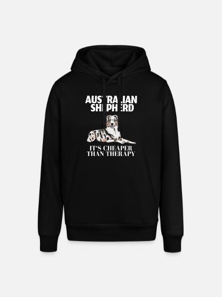 Australian Shepherd - Stanley/Stella SOUNDER Unisex Hoodie - black