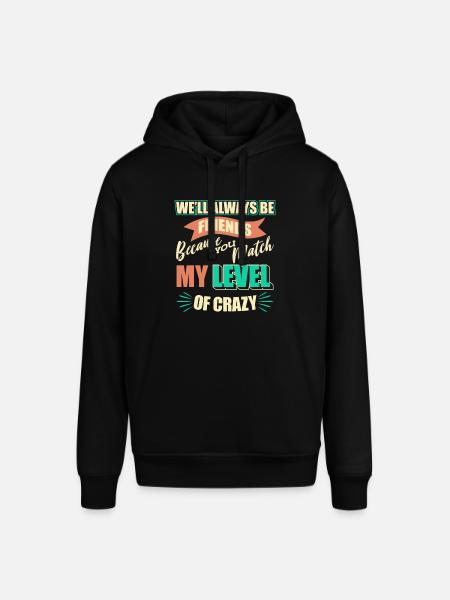 Friend Best Friends - Stanley/Stella SOUNDER Unisex Hoodie - black