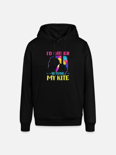 Kite flying - Stanley/Stella SOUNDER Unisex Hoodie - black