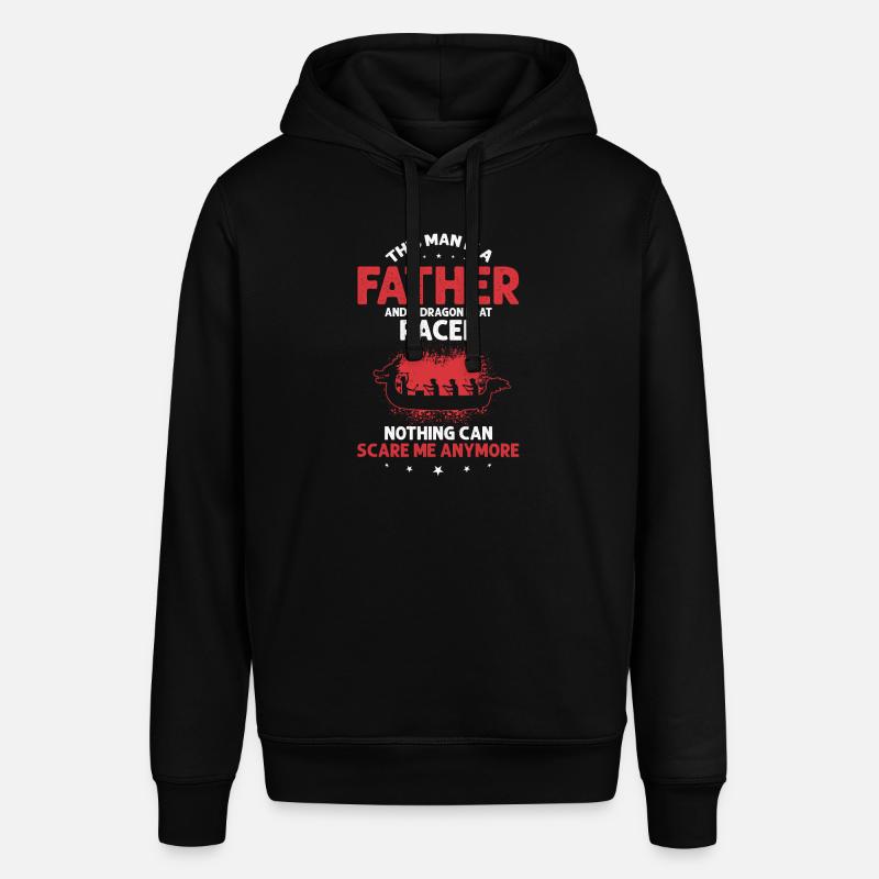 Drachenboot Trainer und Drachenboot - Stanley/Stella Unisex Hoodie SOUNDER - Schwarz
