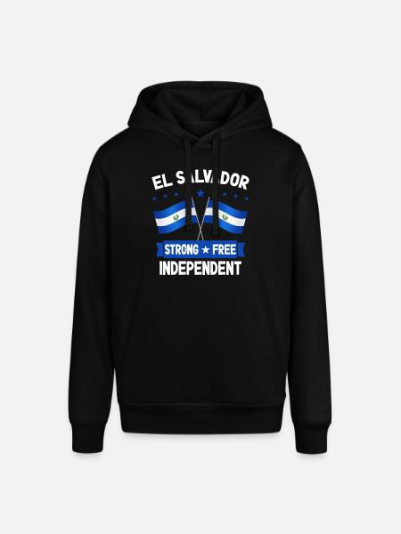 El Salvador - Stanley/Stella SOUNDER Unisex Hoodie - black