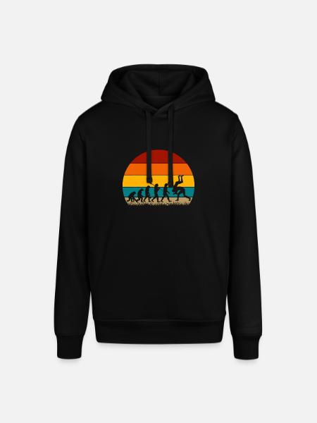 Retro Evolution Wrestling - Stanley/Stella SOUNDER Unisex Hoodie - black