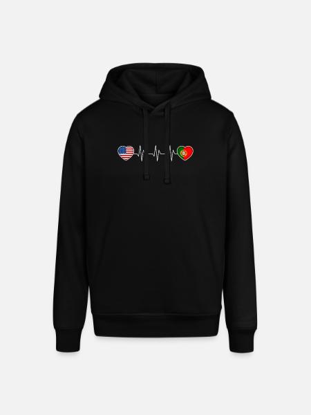 Portugal - Stanley/Stella SOUNDER Unisex Hoodie - black