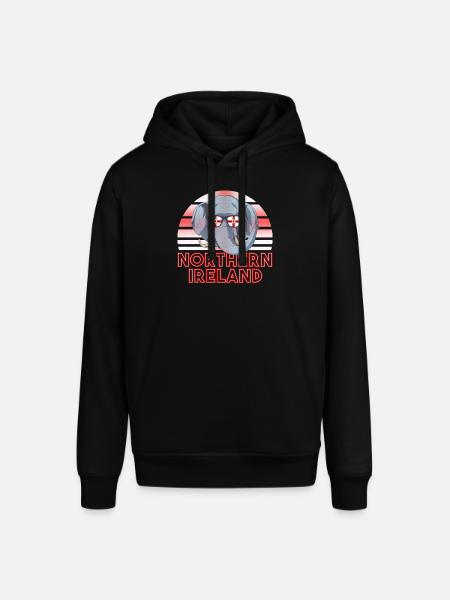 Northern Ireland - Stanley/Stella SOUNDER Unisex Hoodie - black