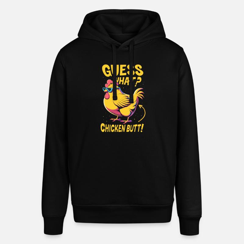 Devinez quel mégot de poulet - Sweat à capuche SOUNDER Stanley/Stella Unisexe - noir