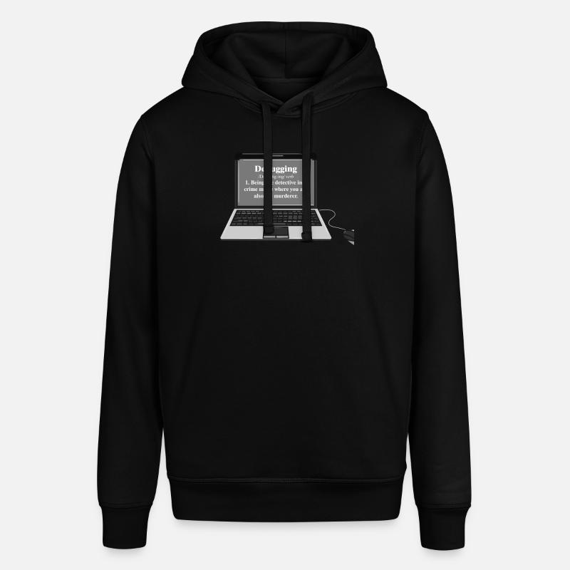 Lustiges Computer Debugging Programmierer Design - Stanley/Stella Unisex Hoodie SOUNDER - Schwarz