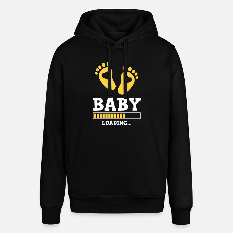 bébé loading spruch - Sweat à capuche SOUNDER Stanley/Stella Unisexe - noir