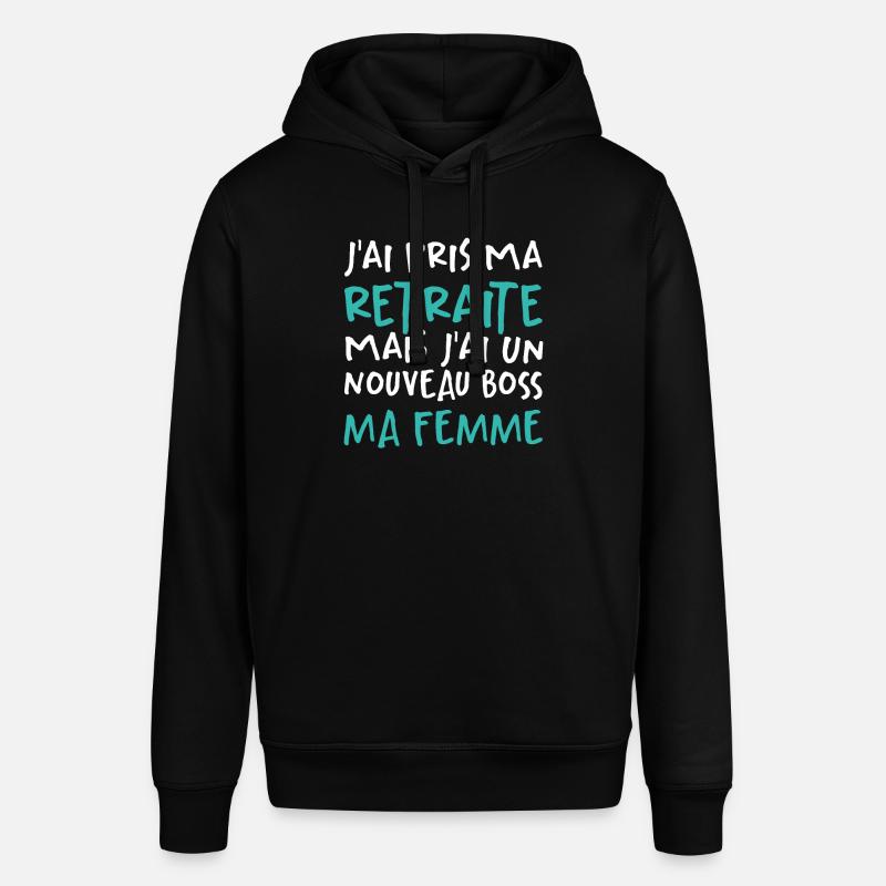J'ai Pris Ma Retraite - Sweat à capuche SOUNDER Stanley/Stella Unisexe - noir
