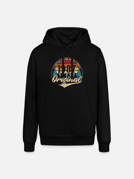 Made in 1987 Original - Stanley/Stella SOUNDER Unisex Hoodie - black