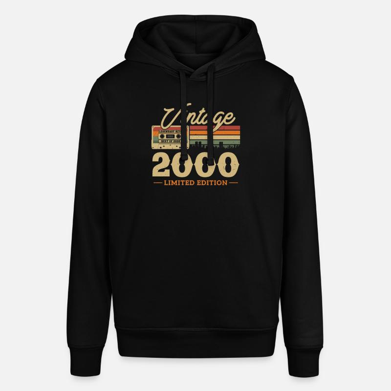 2000 - 23/24 ans anniversaire - Sweat à capuche SOUNDER Stanley/Stella Unisexe - noir