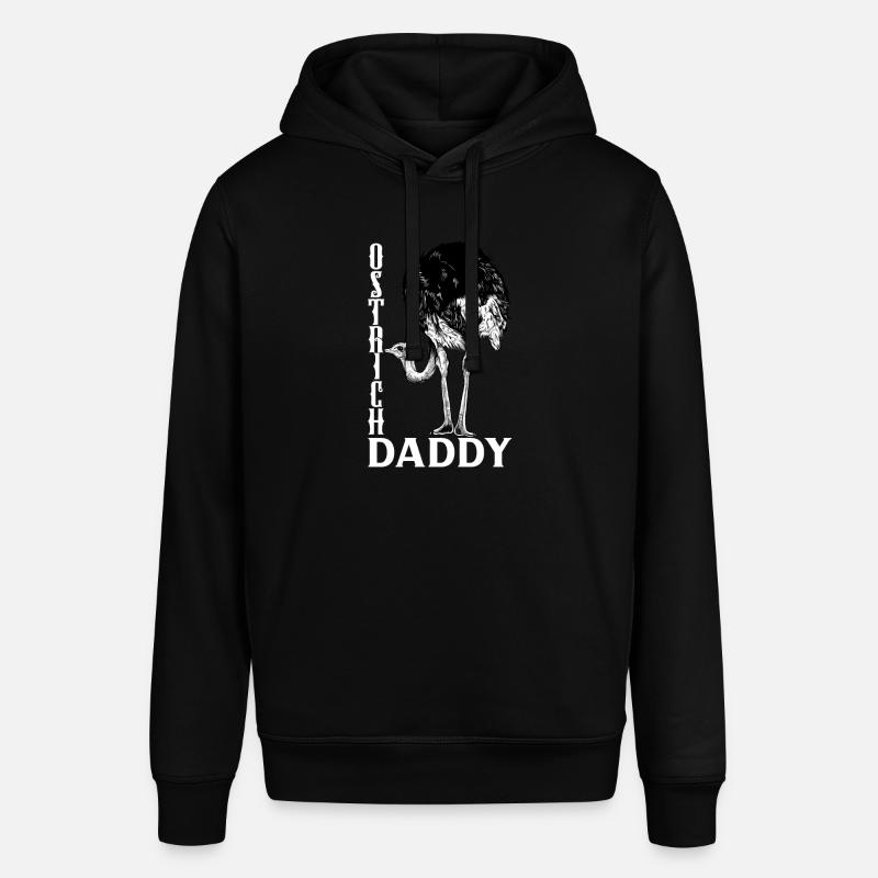 Propriétaire d’autruche - Papa autruche - Sweat à capuche SOUNDER Stanley/Stella Unisexe - noir