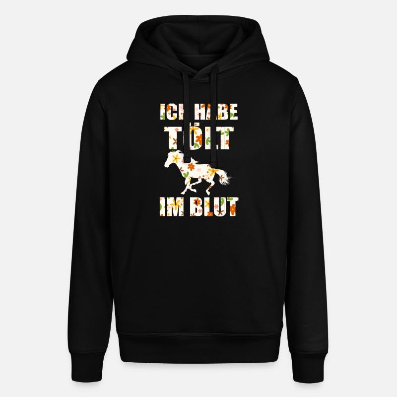 Isländer Islandpferd Islandpferde Geschenk - Sweat à capuche SOUNDER Stanley/Stella Unisexe - noir