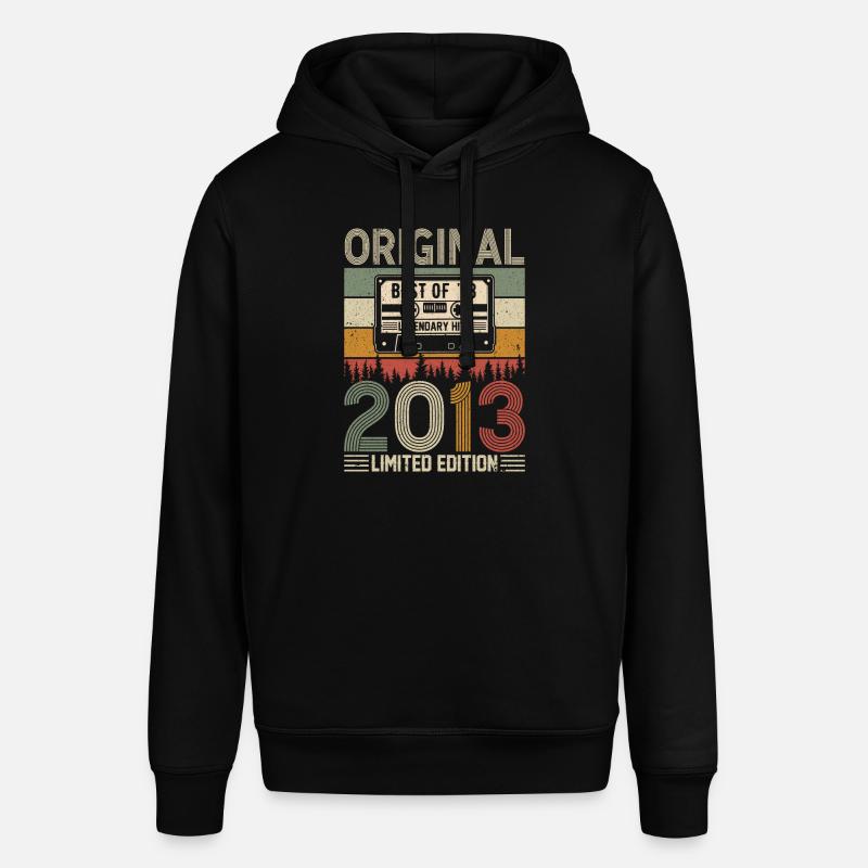 Millésime 2013 - Sweat à capuche SOUNDER Stanley/Stella Unisexe - noir