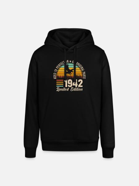1942 - A legendary year - Stanley/Stella SOUNDER Unisex Hoodie - black