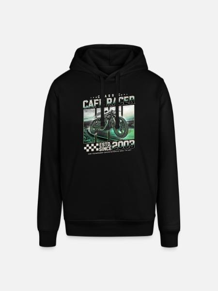 Cafe Racer 2003 Birthday Gift - Stanley/Stella SOUNDER Unisex Hoodie - black