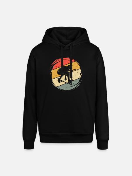 Stunt Scooter Løbehjul Børn Scooter Ung Retro - Stanley/Stella SOUNDER unisex hoodie - sort