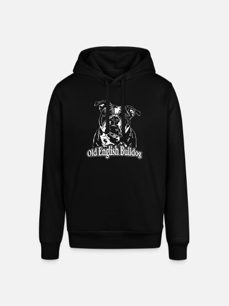 OEB OLD ENGLISH BULLDOG Dog Portrait Wilsigns - Stanley/Stella SOUNDER Unisex Hoodie - black