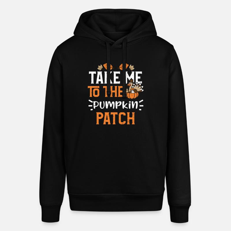 Emmenez-moi au patch de citrouille - Sweat à capuche SOUNDER Stanley/Stella Unisexe - noir